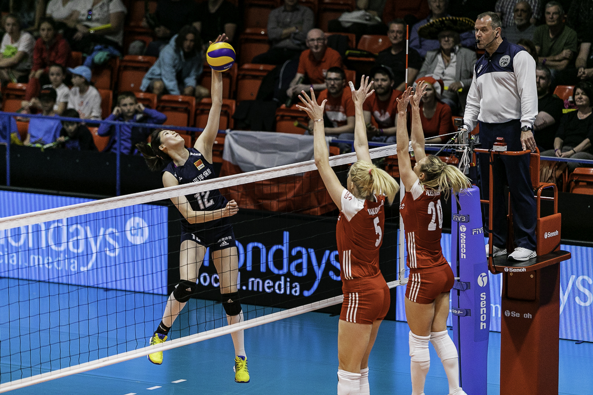 法国击败瑞士，晋级女子排球半决赛