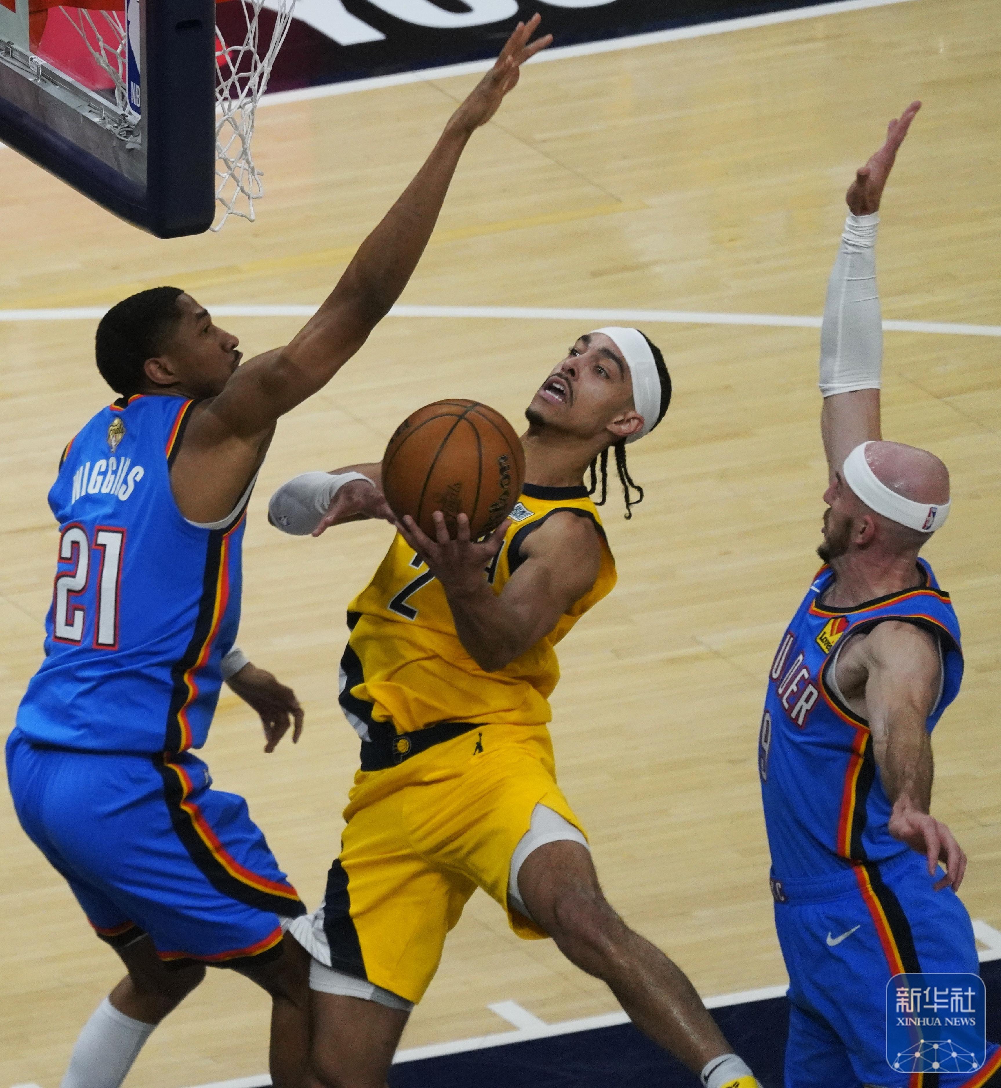 步行者队大比分获胜,晋级到了决赛 步行者队大比分获胜,晋级到了决赛